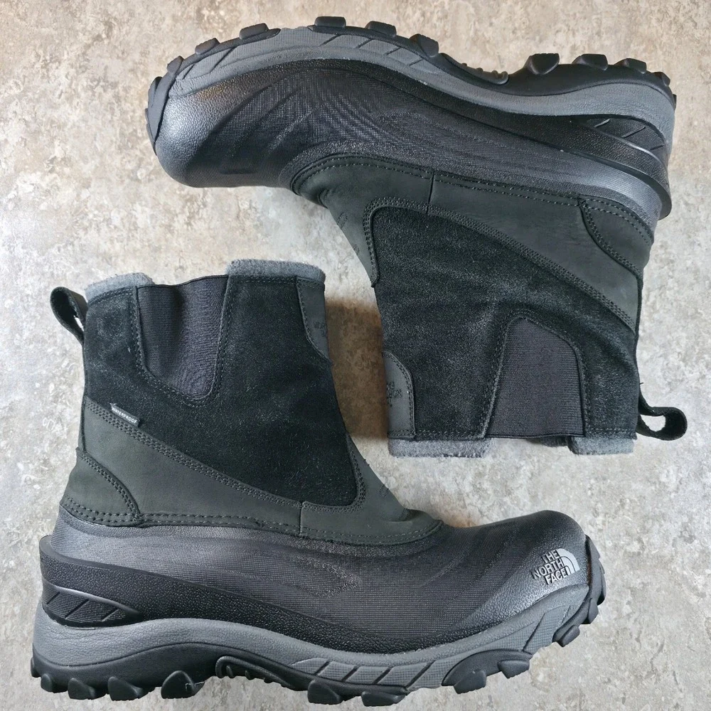 North Face Chilkat HeatSeeker Waterproof Insulated Boots Men's 13 *Barely Worn.